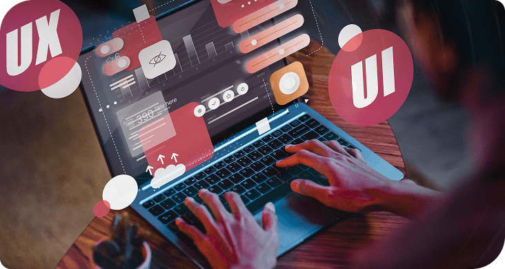 Students learning tech skills