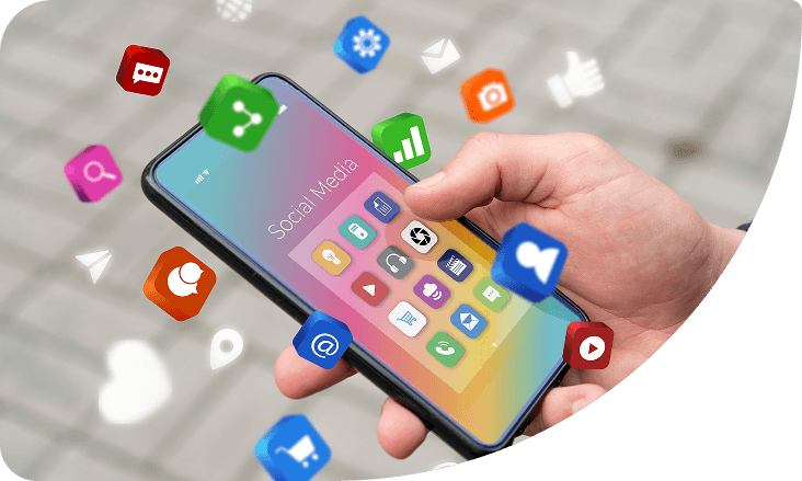 Students learning tech skills